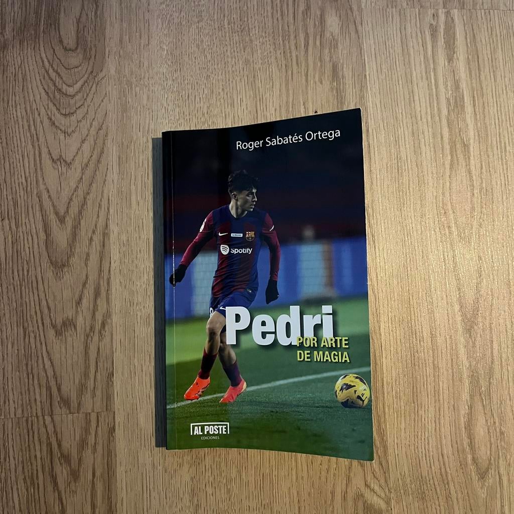 Pedri boek “Por arte de magia” nieuw, Ophalen of Verzenden, Zo goed als nieuw, Balsport