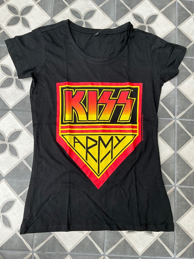 Army t-shirt Kiss maat S nieuw, Nieuw, Ophalen of Verzenden, Kleding, EMMEN