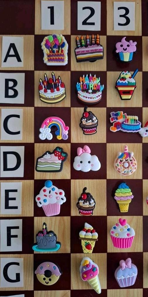 14: Taartjes & IJsjes Schoenbedels Charms voor de Crocs, Ophalen of Verzenden