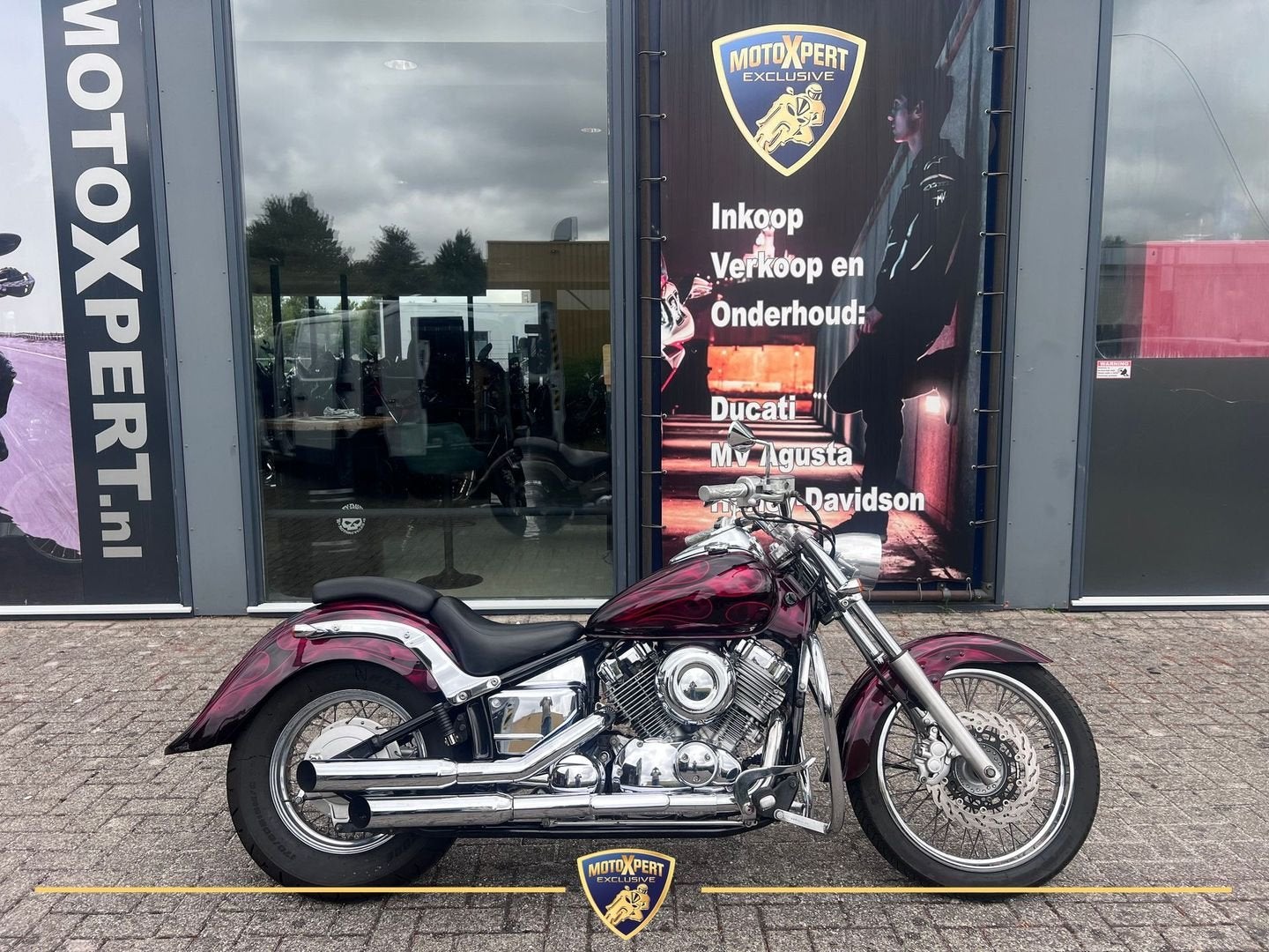 YAMAHA XVS 650 DRAGSTAR CUSTOM (bj 1998) Special Paint, 2 cilinders, Bedrijf, Onbekend, YAMAHA