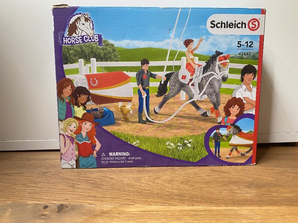 Schleich Horse Club Mia’s Voltige rijset, Ophalen of Verzenden, Zo goed als nieuw