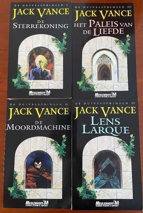 4 pocketdelen De duivelsprinsen reeks - Jack Vance, Boeken, Verzenden, Gelezen, Jack Vance