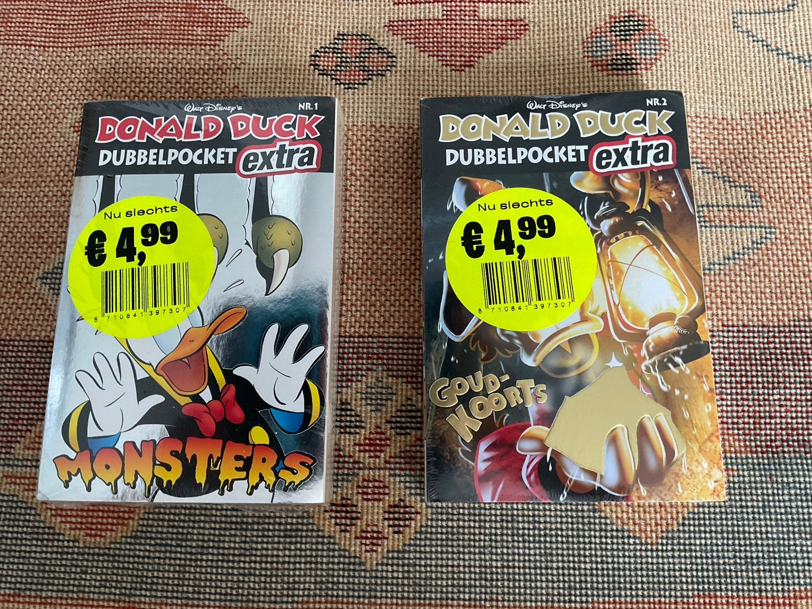 Donald Duck Dubbelpocket Extra - Monsters & Goudkoorts, Boeken, Meerdere stripboeken, Ophalen of Verzenden, Nieuw
