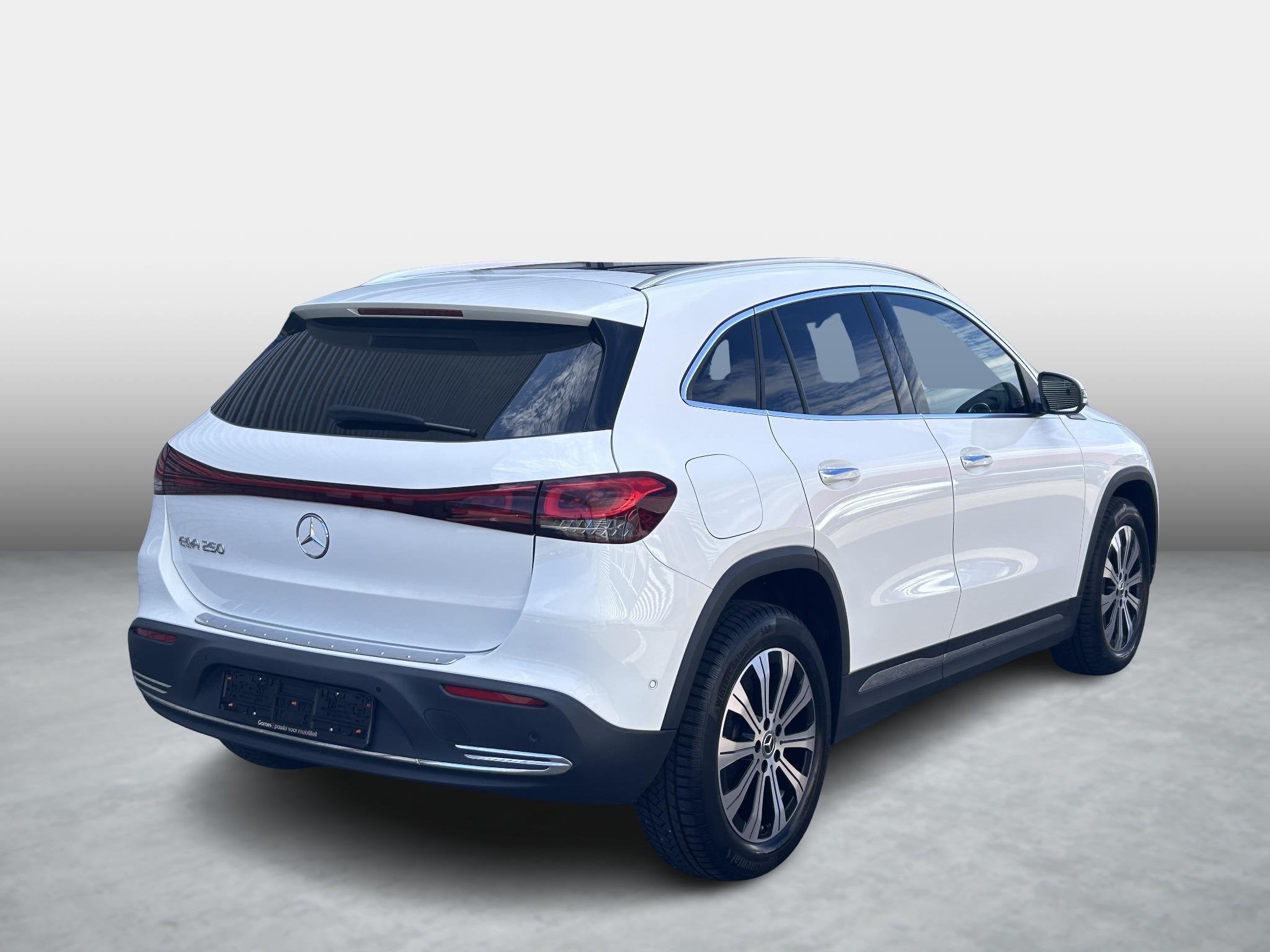 Mercedes-Benz EQA 250 67 kWh | Panoramadak | Trekhaak | Stoe, Auto's, Gebruikt, 190 pk, Leder en Stof, Wit