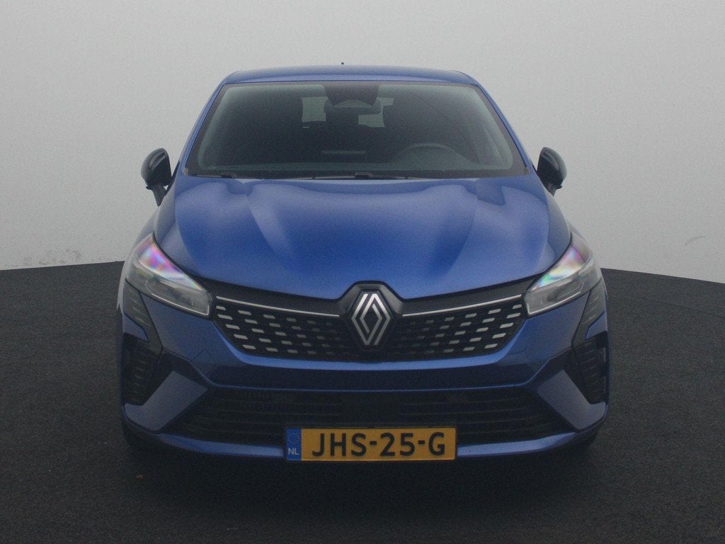 Renault Clio TCe Techno 90PK | Navigatie 9,3'' | Parkeersens, Auto's, Renault, Euro 6, Blauw, Leder en Stof, 19 km/l