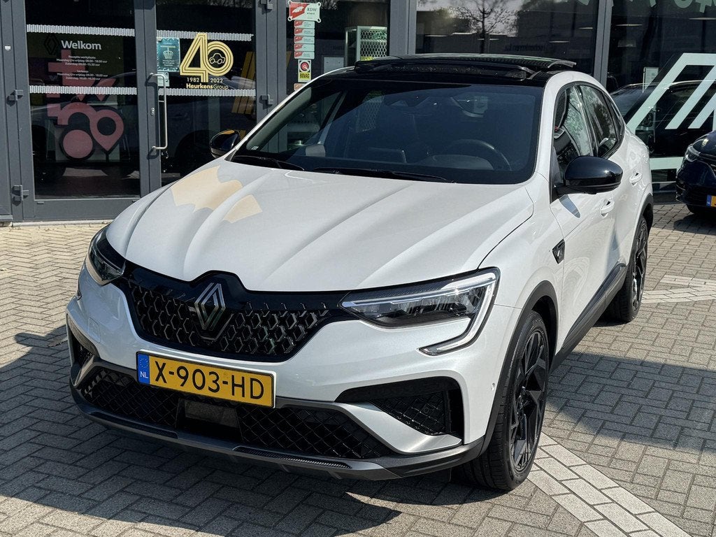 Renault Arkana E-Tech full hybrid 145 esprit Alpine | NL Aut, Auto's, Renault, Arkana, Gebruikt, Euro 6, Wit