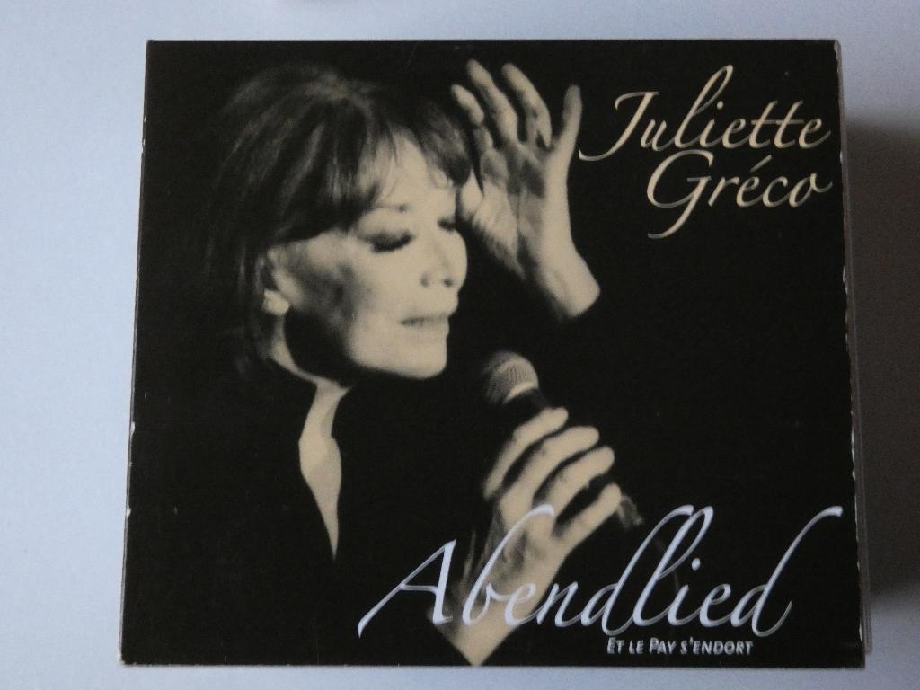 Juliette Gréco ‎– Abendlied, Cd's en Dvd's, Cd's | Franstalig, Verzenden, Gebruikt