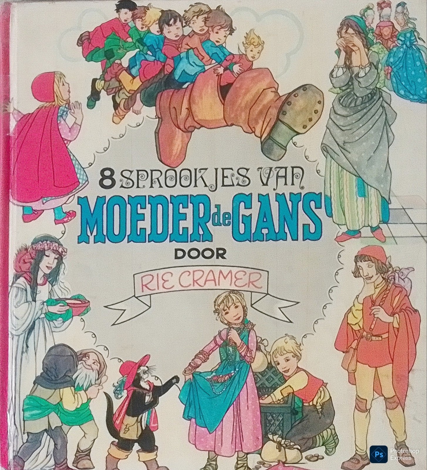 8 Sprookjes Van Moeder De Gans, Gelezen, Ophalen of Verzenden, Sprookjes, Rie Cramer.
