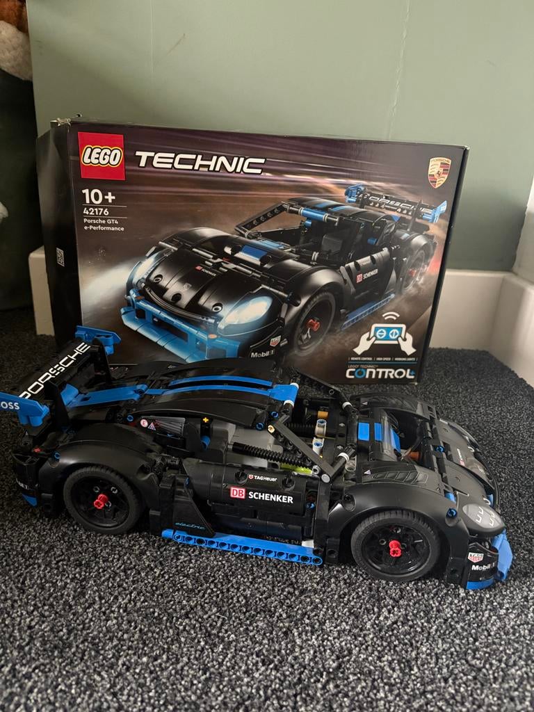 LEGO 42176 Technic Control Porsche GT4, Ophalen of Verzenden, Zo goed als nieuw, Technic, Complete set