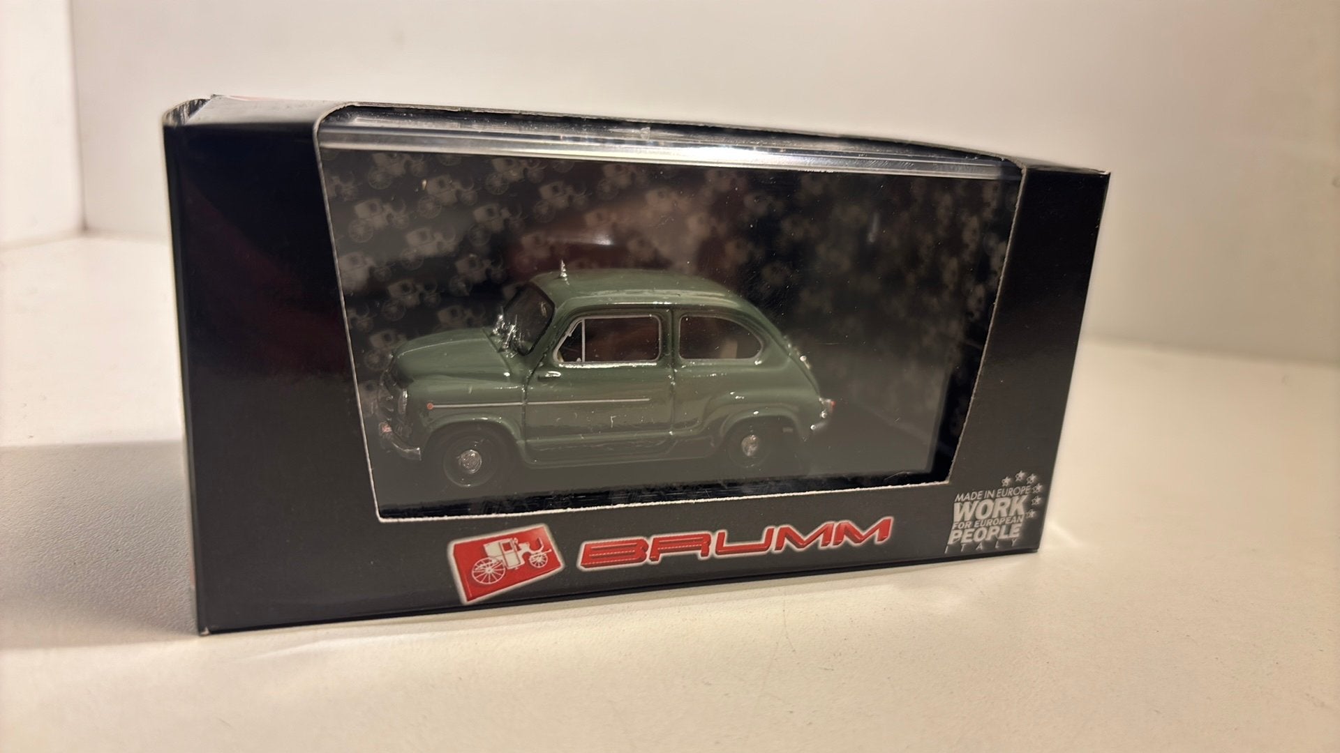 Fiat 600 d polizia stradale 1960 brumm 1.43, Overige merken, Auto, Ophalen of Verzenden, A