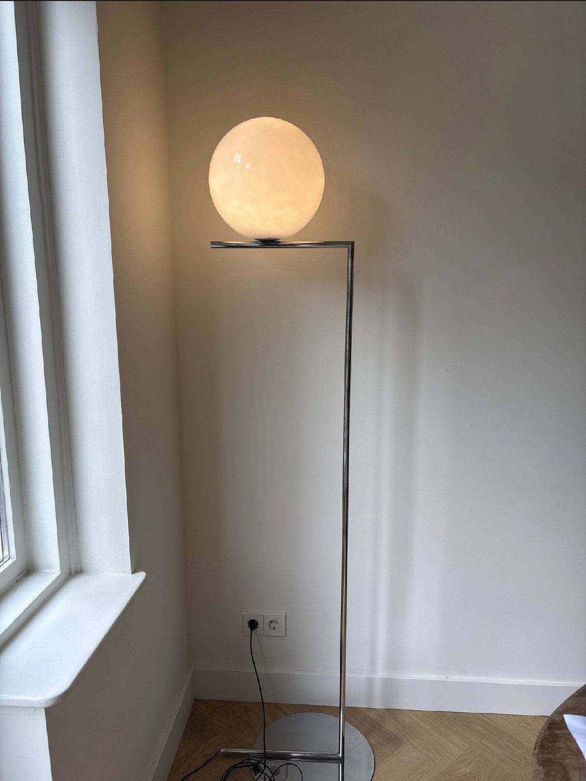 Flos IC F2 vloerlamp, Ophalen of Verzenden, Zo goed als nieuw, 150 tot 200 cm
