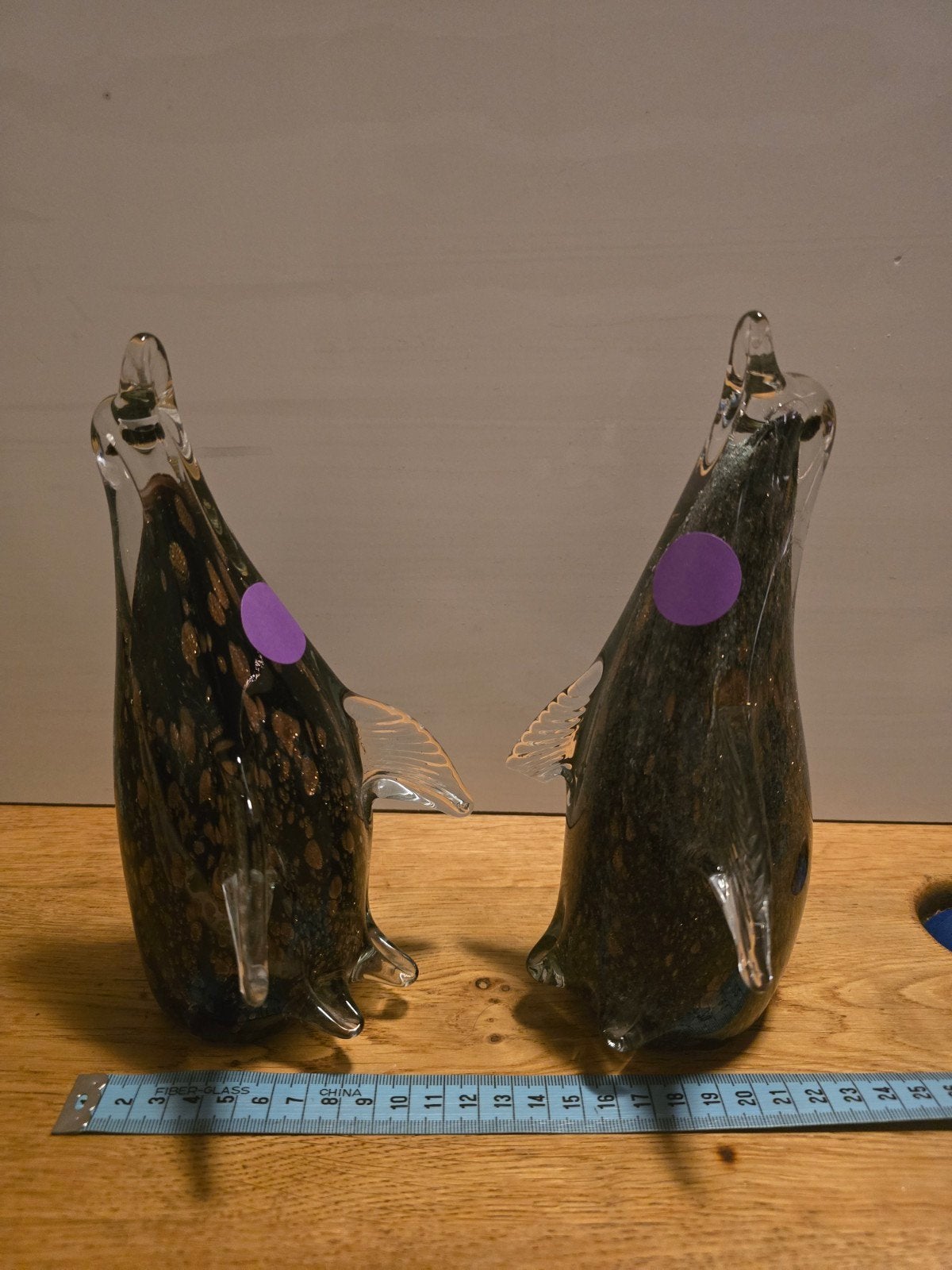 Set van 2 kristallen pinguïn beeldjes, Ophalen
