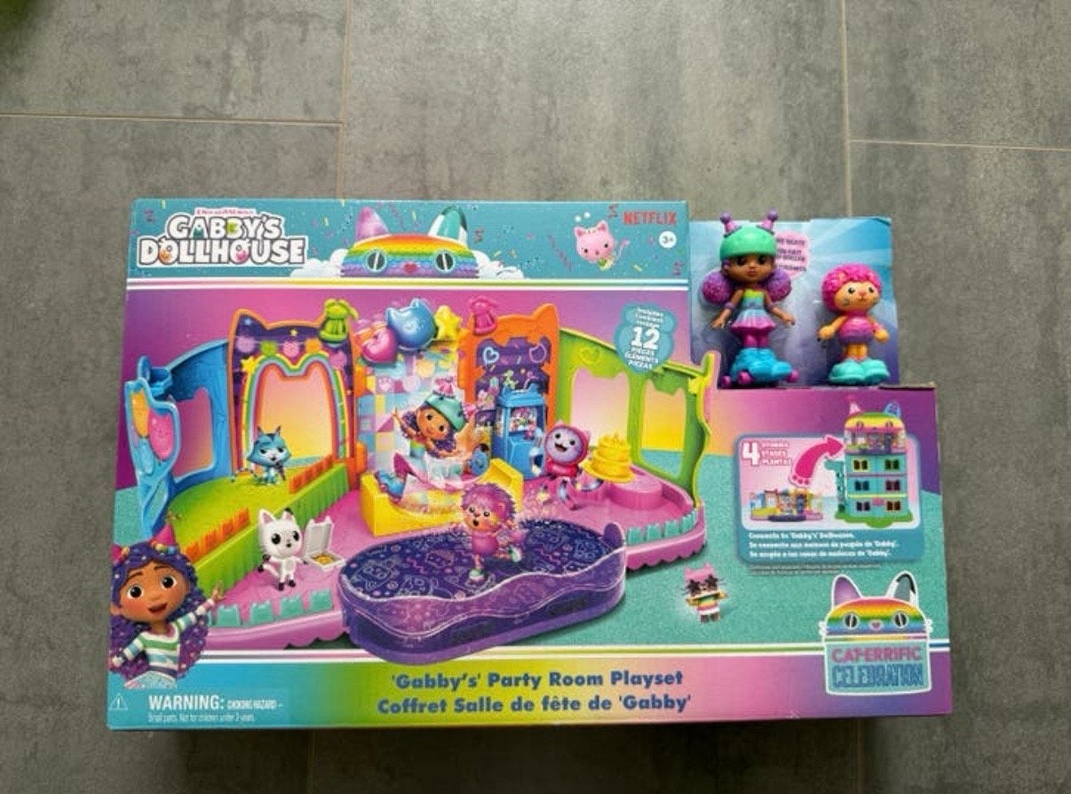 Gabby's Poppenhuis Feestkamer Speelset - Nieuw in doos, Ophalen, Nieuw, Overige typen