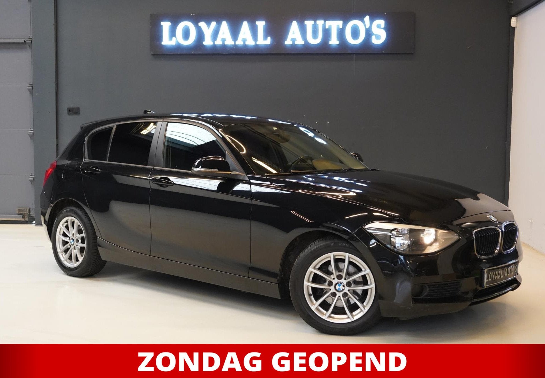 BMW 1-serie 114i EDE | AIRCO | CRUISE | STOEL.VERW | ELEK.RA, 1-Serie, Gebruikt, 4 cilinders, Met garantie (alle)