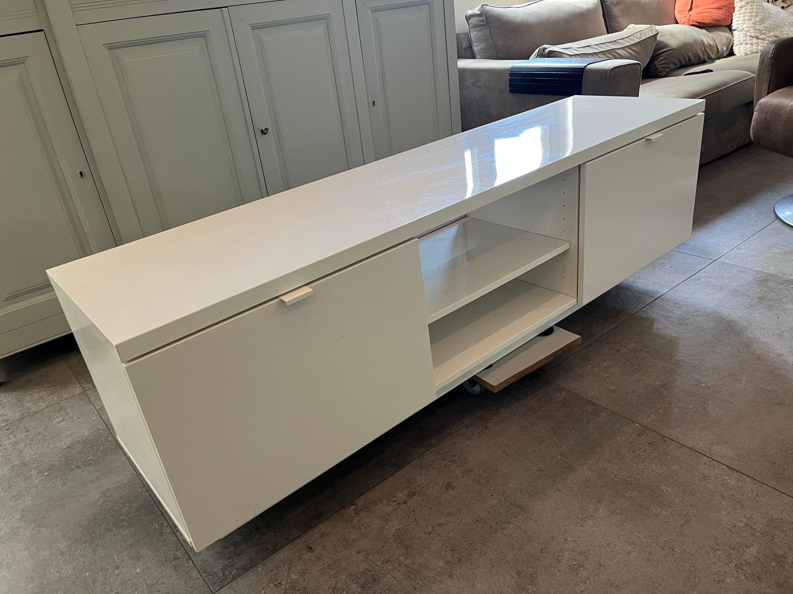 IKEA TV meubel - nette staat, Ophalen, Overige materialen, Gebruikt, 150 tot 200 cm