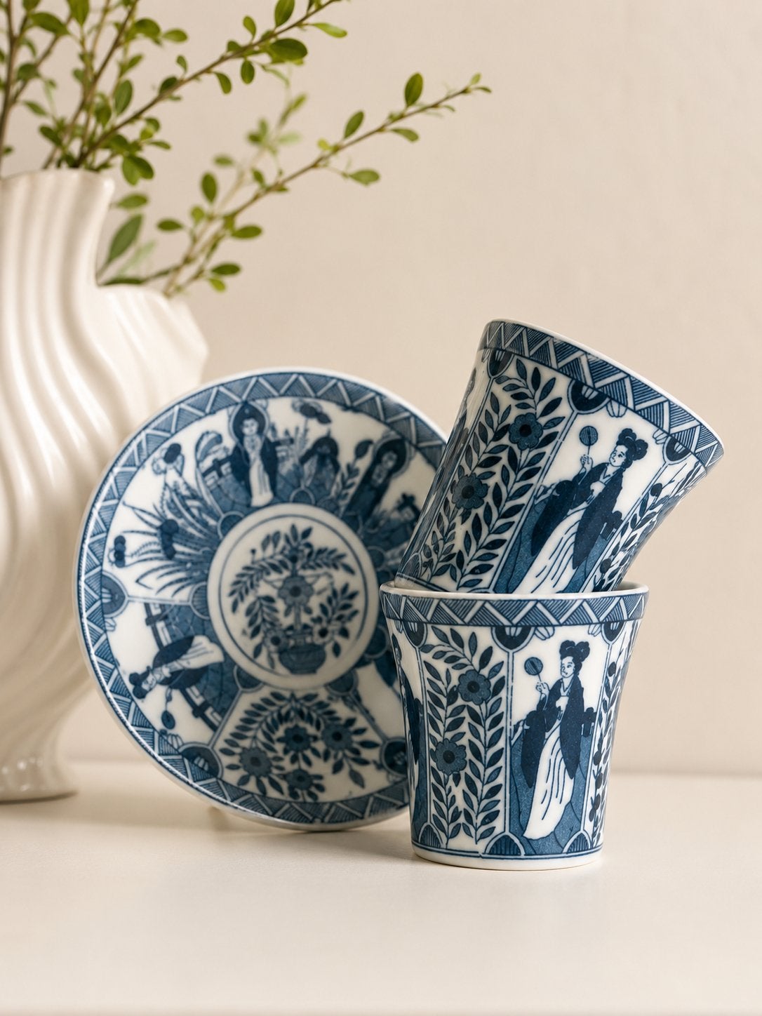 Japanse vintage mokken, Antiek en Kunst, Ophalen of Verzenden