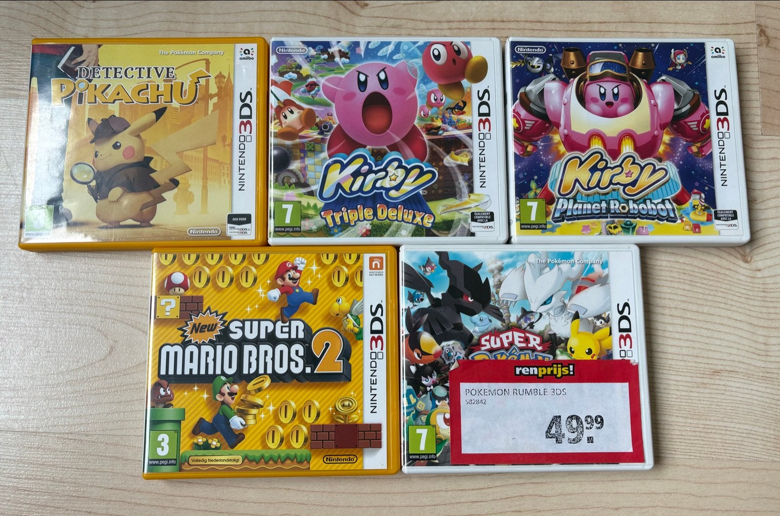 Nintendo 3DS games: Kirby, Pokémon, Super Mario Bros., Spelcomputers en Games, Games | Nintendo 2DS en 3DS, Avontuur en Actie