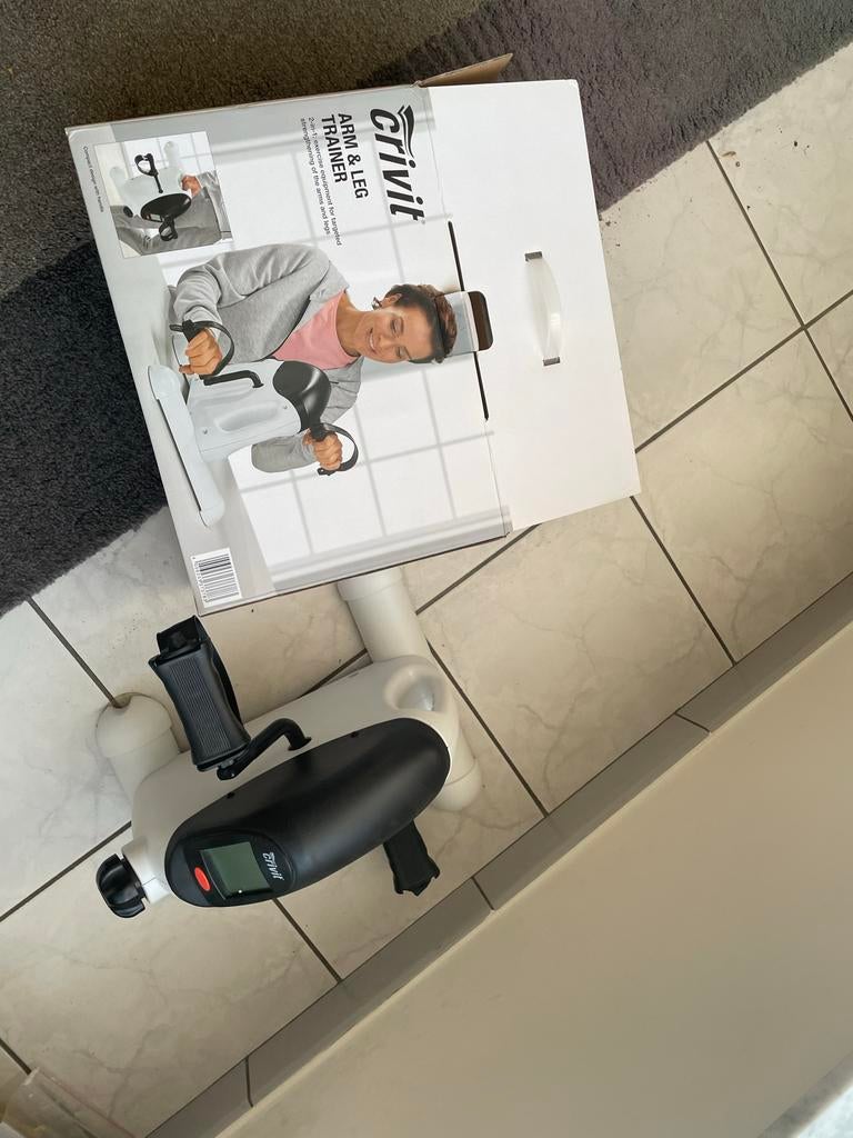 Crivit Arm- & Beentrainer - Compacte thuisfitness, Sport en Fitness, Fitnessmaterialen, Ophalen, Zo goed als nieuw, Benen, Overige typen