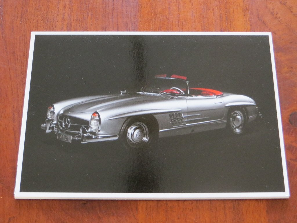 Setje met 5 Mercedes-Benz SL ansichtkaarten, Ophalen of Verzenden, Nieuw, Mercedes