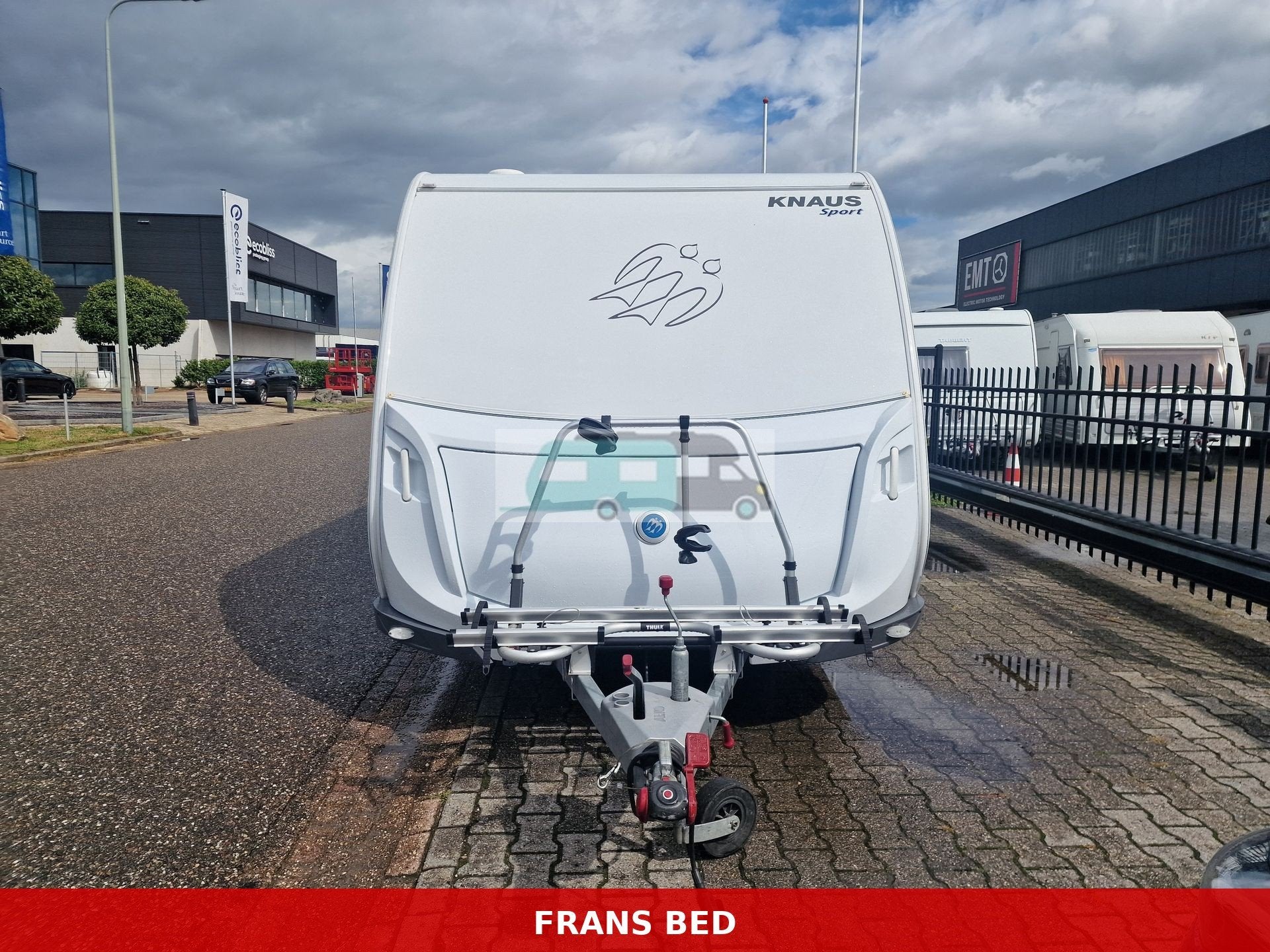 Knaus sport 450 FU 2011 Mover, tent, fietsendrager, Bedrijf, Knaus, Schokbreker, 8 meter en meer