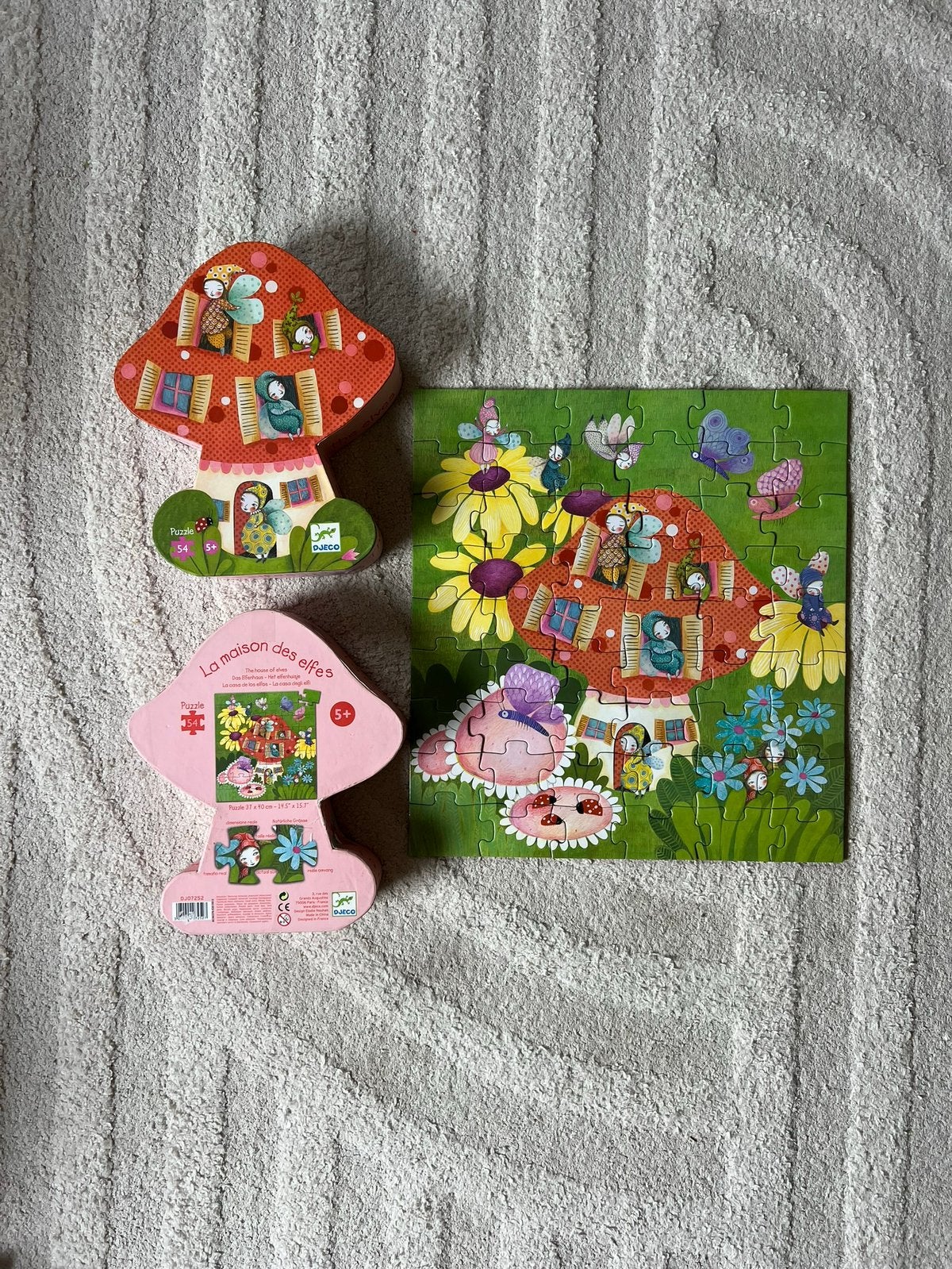Djeco puzzel The House of the Elves, Ophalen of Verzenden, Zo goed als nieuw