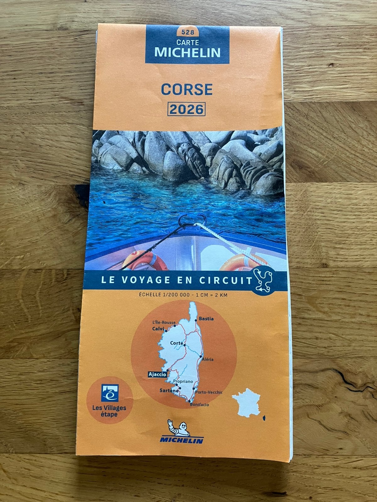 Wegenkaart - Corsica // Michelin, Michelin, Europa, Ophalen of Verzenden, Zo goed als nieuw