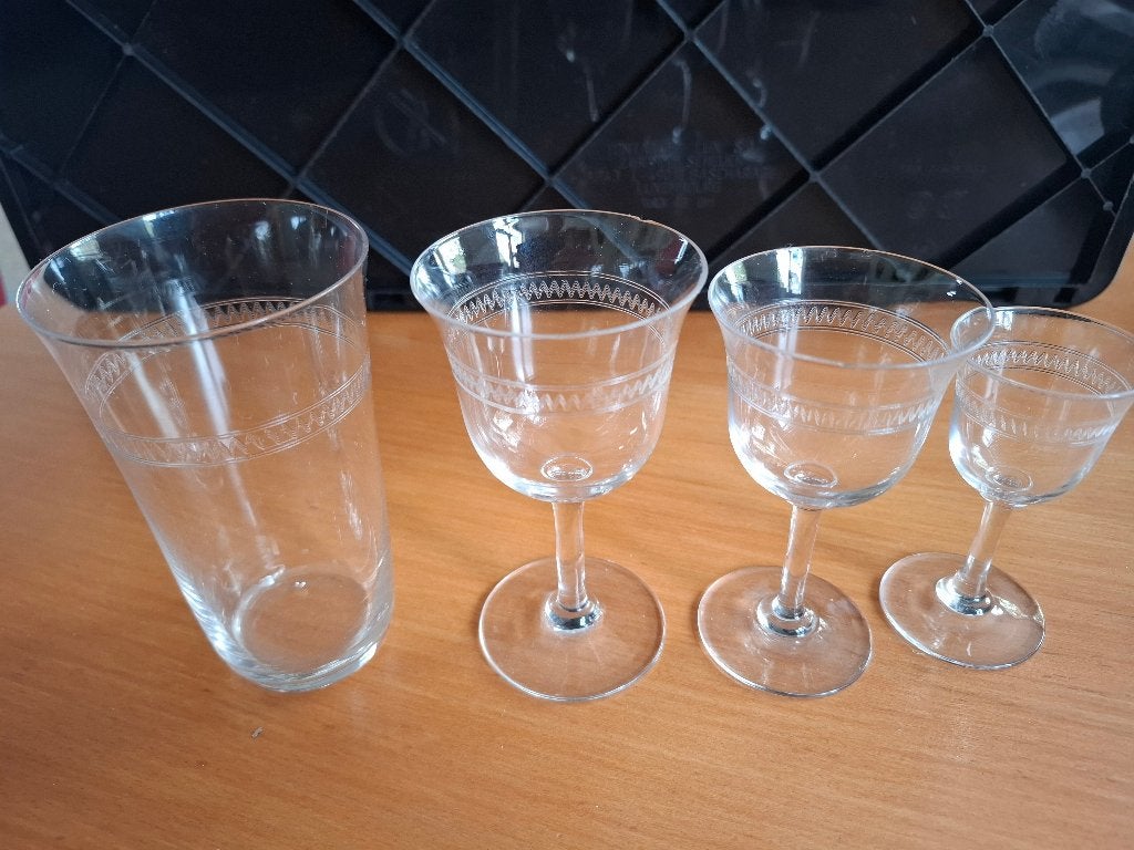 glasservies, Ophalen
