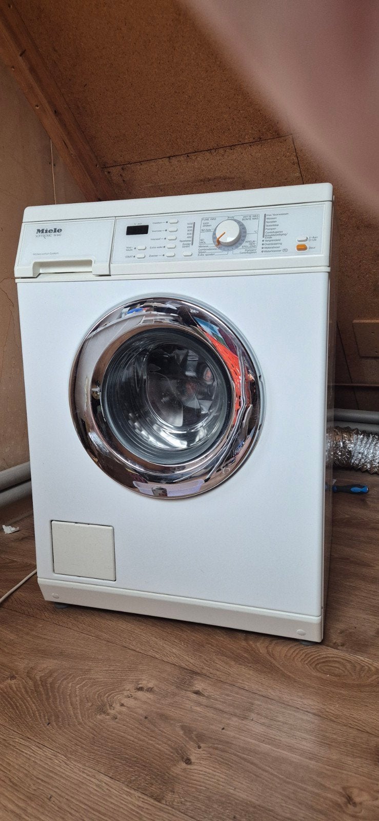 Wasmachine  Miele Softronic W443S, Ophalen, 1200 tot 1600 toeren, 85 tot 90 cm