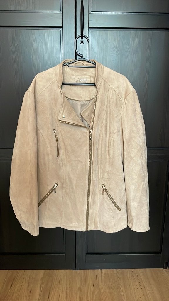 Mooi jasje grote maat, Ophalen of Verzenden, Zo goed als nieuw, Beige, Jasje of Colbert