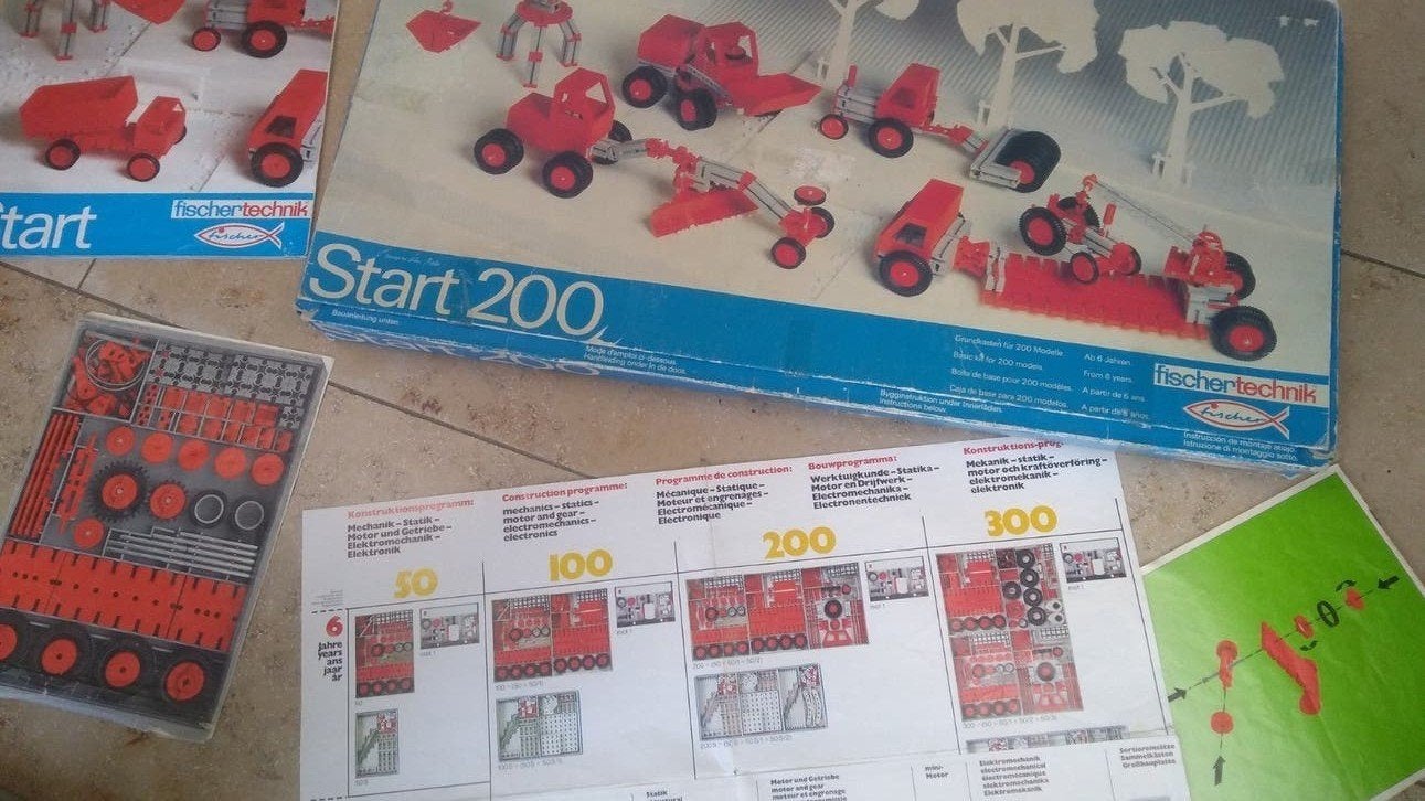 Fischer Technik, diverse dozen en meer, Ophalen of Verzenden