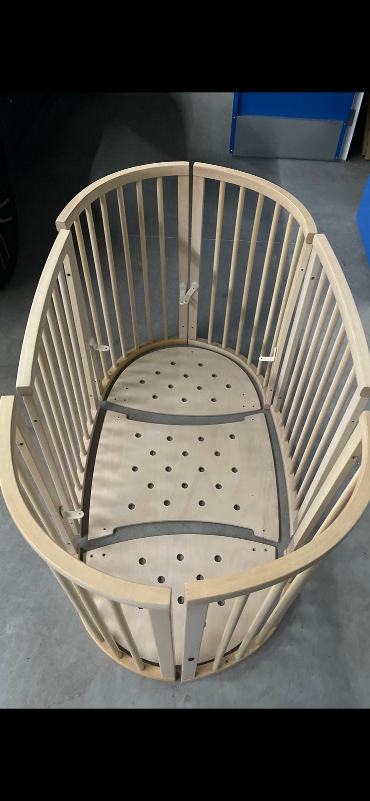 Stokke Sleepi ledikant WHITEWASH izgs, Ophalen, Zo goed als nieuw, Ledikant