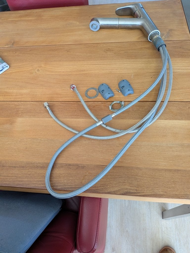 keukenkraan, Ophalen of Verzenden, Zo goed als nieuw, Rvs, Kraan