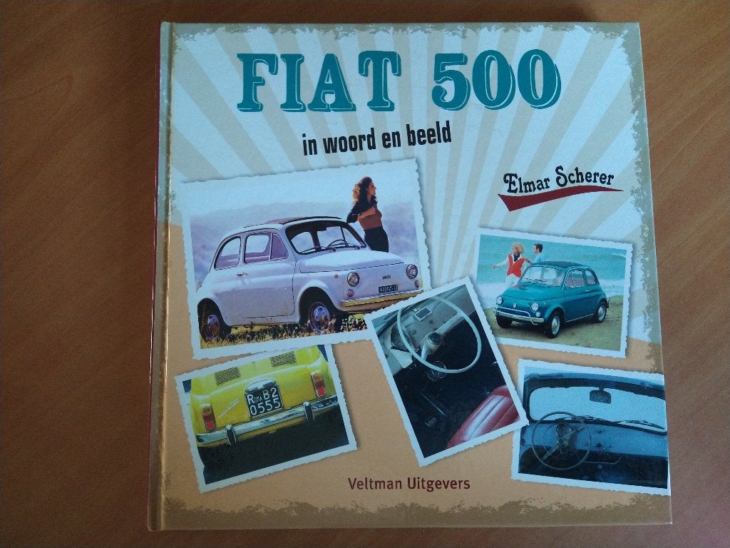 Fiat 500 in woord en beeld, Ophalen of Verzenden, Zo goed als nieuw, Overige merken