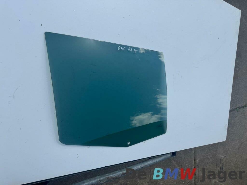Zijruit rechts achter deur BMW E46 touring 51347008060, Gebruikt, Ophalen of Verzenden, BMW, BMW