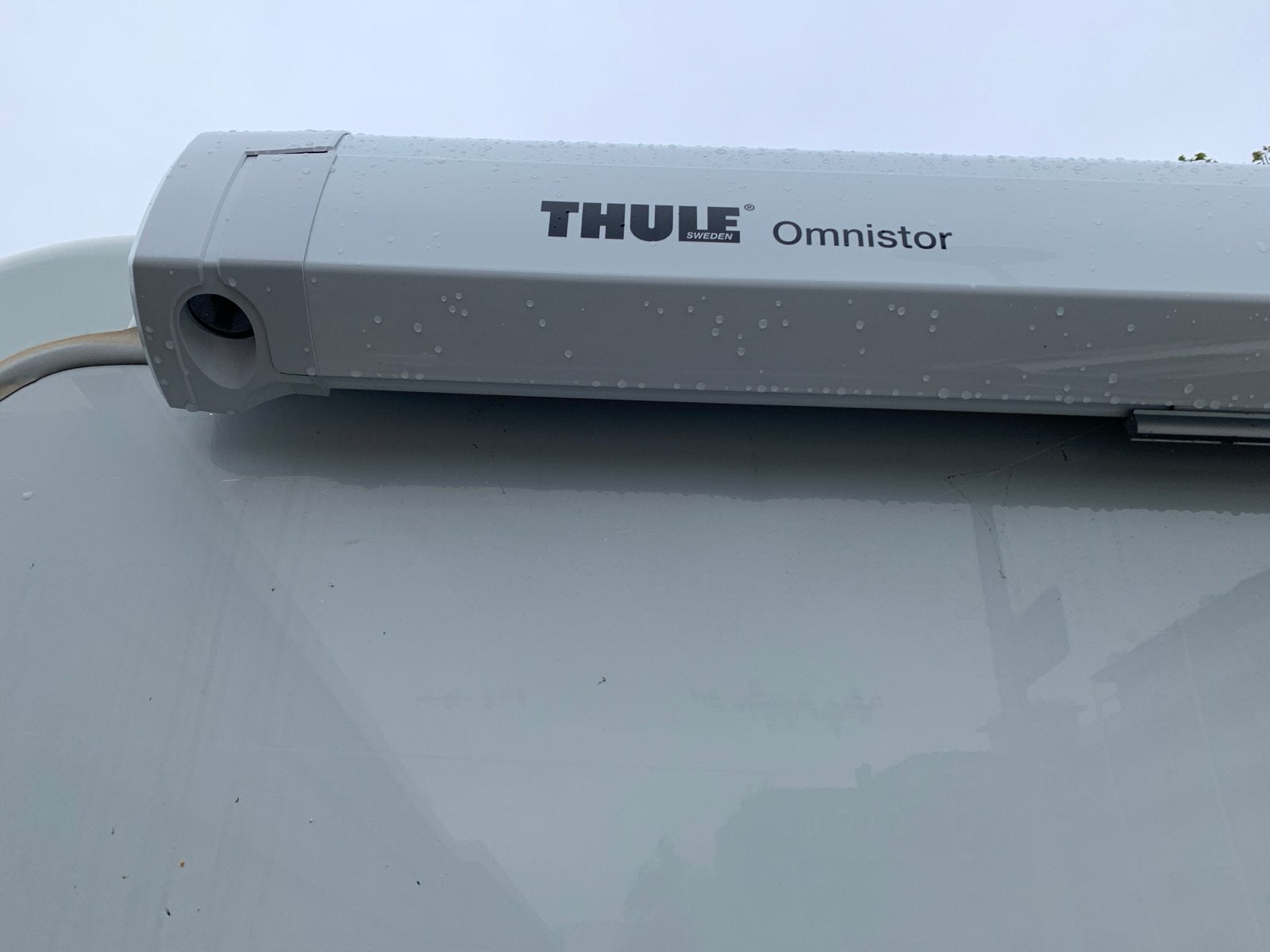 Poten voor Thule Omnistor 5500 luifel 4,5m, Caravans en Kamperen, Ophalen, Gebruikt