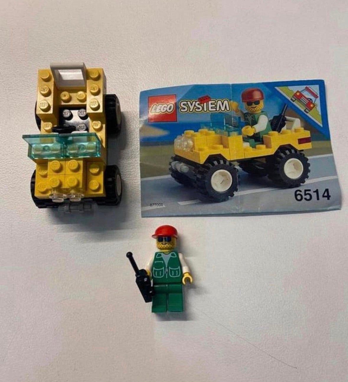 Lego system 6514 wegenwacht, Ophalen of Verzenden, Zo goed als nieuw, -, Complete set