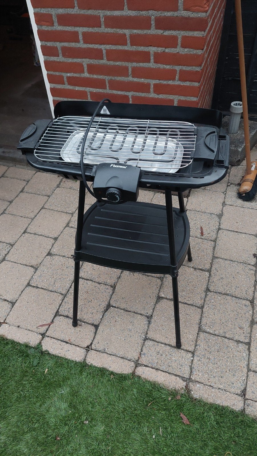 Bestron elektrische bbq met standaard, Ophalen, Zo goed als nieuw, Bestron