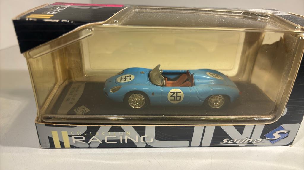 Porsche 718 rs 60 spyder solido 1.43, Hobby en Vrije tijd, Modelauto's | 1:43, Auto, Solido, Ophalen of Verzenden, A