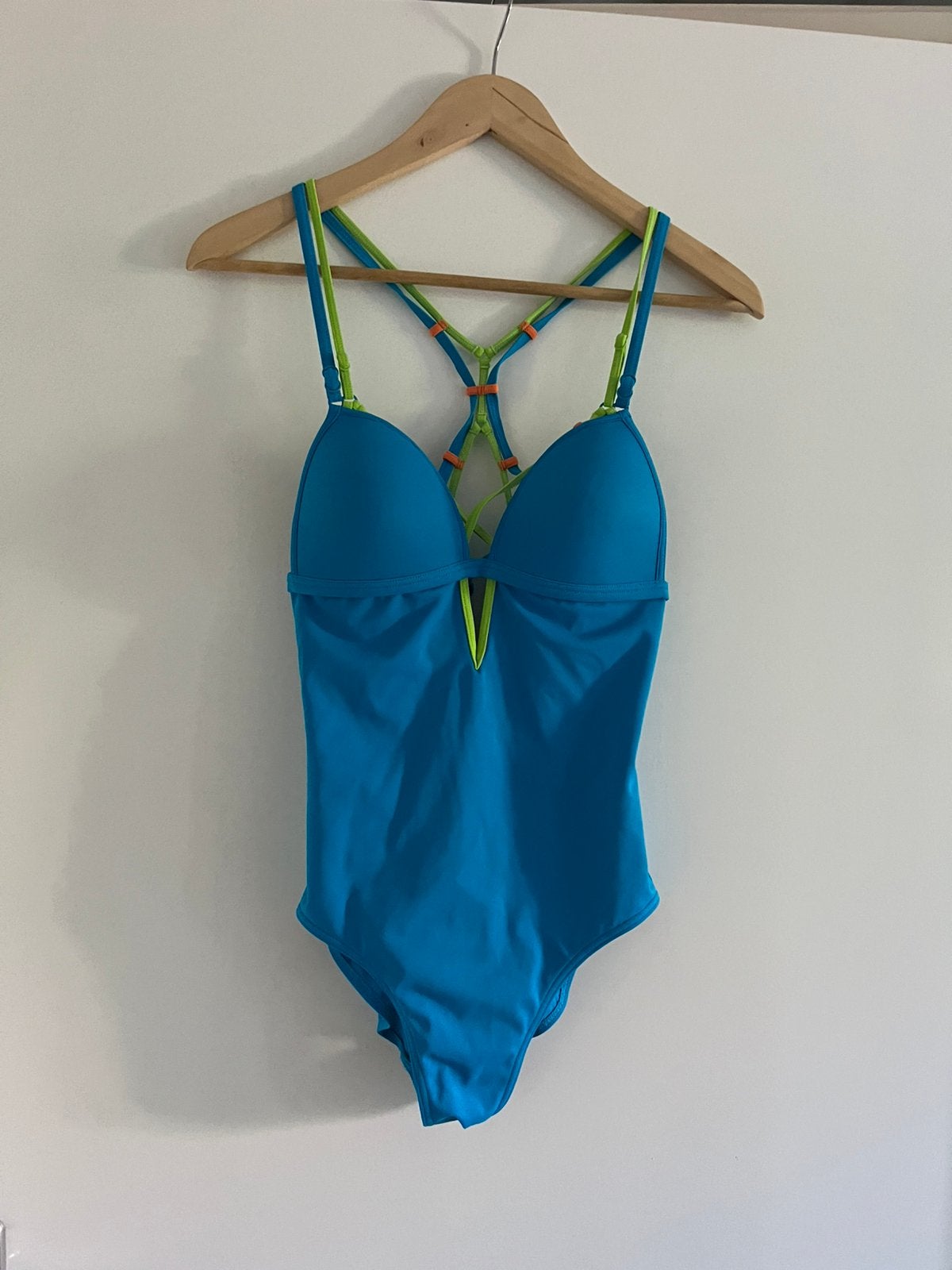 Marlies dekkers badpak, Ophalen of Verzenden, Zo goed als nieuw, Blauw, Badpak