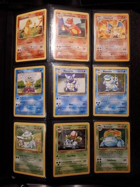 Pokémon Kaarten Map - Vintage Collectie 1999/2000, Ophalen of Verzenden, Gebruikt, Meerdere kaarten, Foil