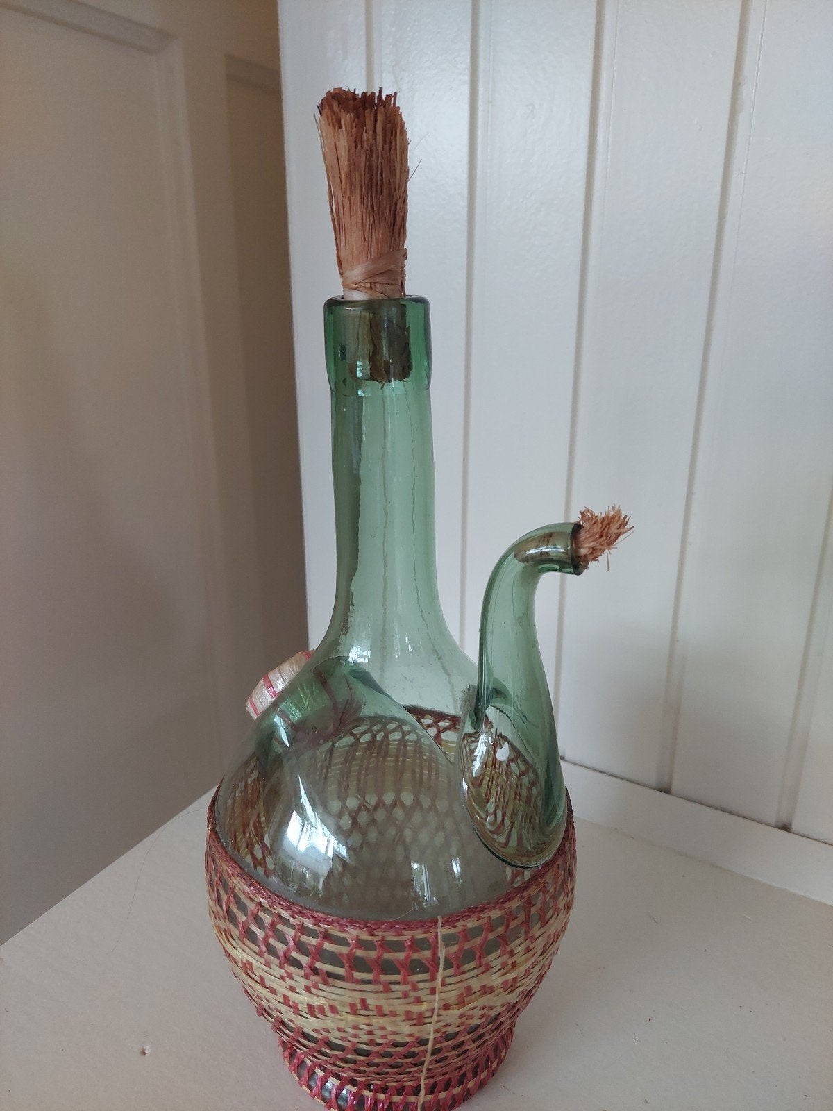 oude vintage wijn karaf helemaal gaaf, Ophalen of Verzenden