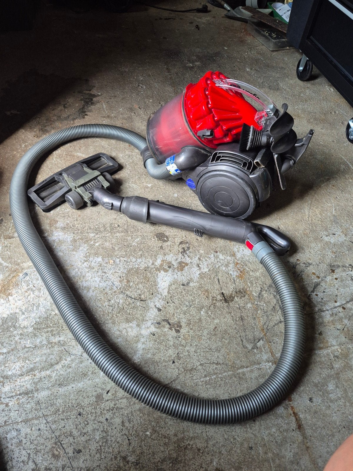 Dyson Cyclone DC32 stofzuiger, Ophalen, Inclusief accessoires, Gebruikt, Dyson