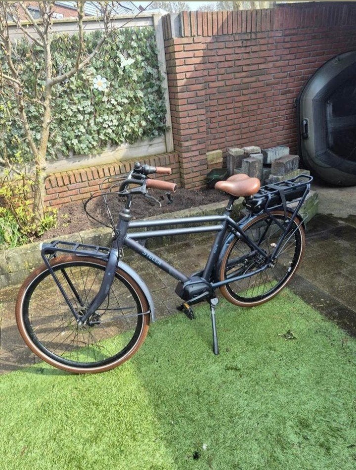 Stella Forte elektrische fiets met voor- en achterdrager, Zo goed als nieuw, 51 tot 55 cm, 50 km per accu of meer, Ophalen