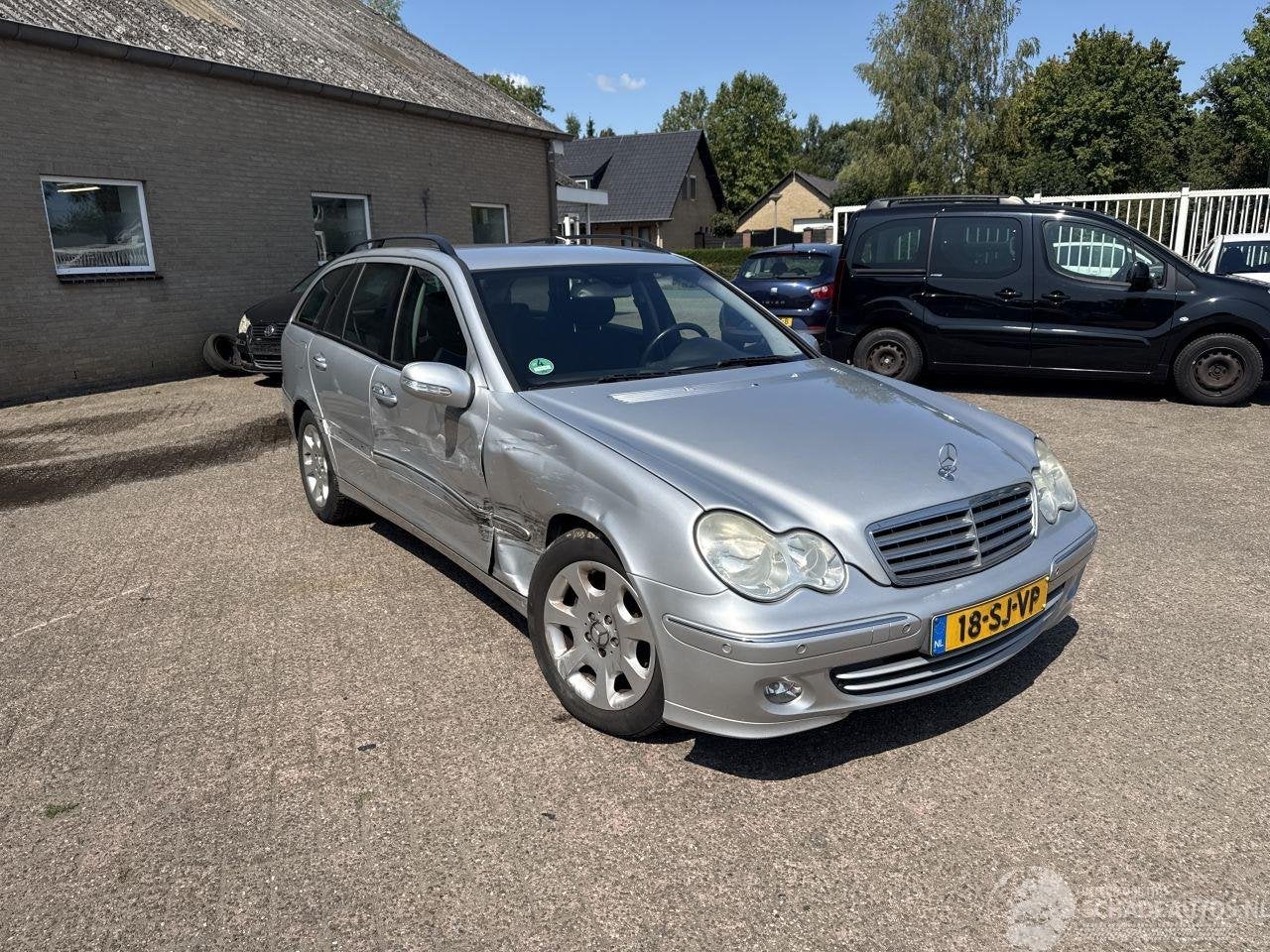 Mercedes-Benz C-Klasse C-klasse Combi 200 K. Elegance, Auto diversen, Schadeauto's, Automaat, 1796 cc, Mercedes-Benz, Stationwagon