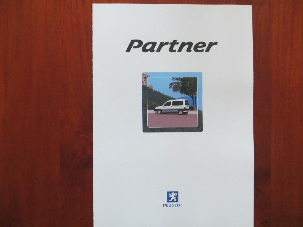 Peugeot Partner (dec. 2001), Ophalen of Verzenden, Nieuw, Peugeot