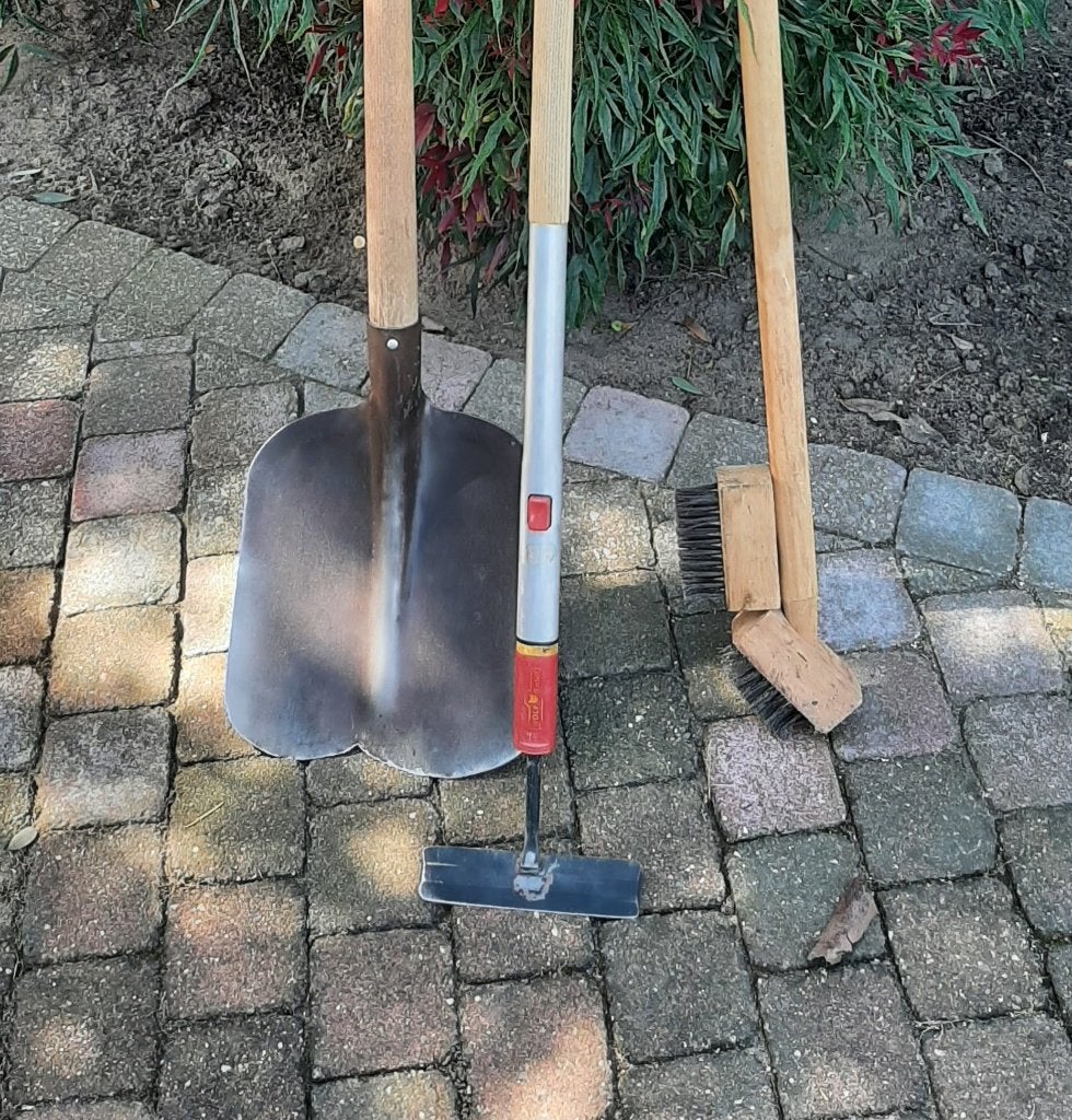 Schop (bats) Schoffel Onkruidborstel, Tuin en Terras, Ophalen, Gebruikt, Schoffel