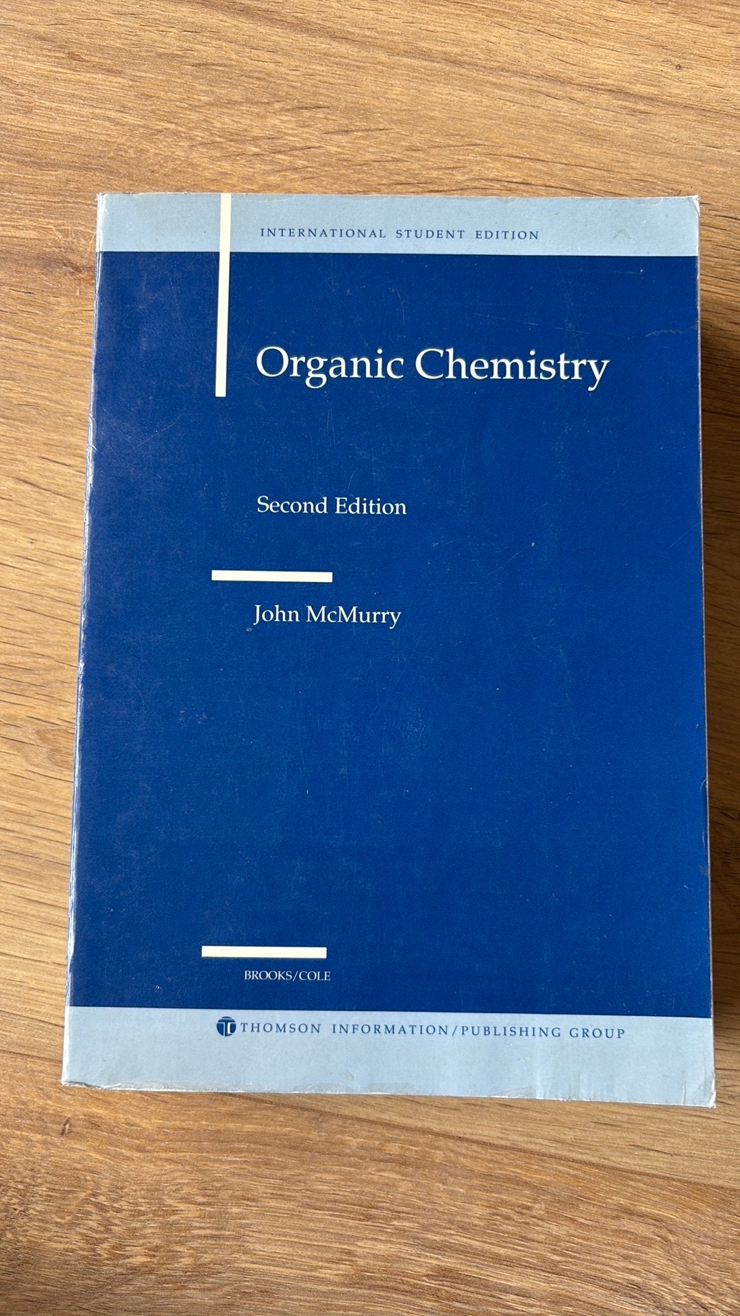 Organic Chemistry, John McMurry second edition, Ophalen of Verzenden, Gelezen, Natuurwetenschap