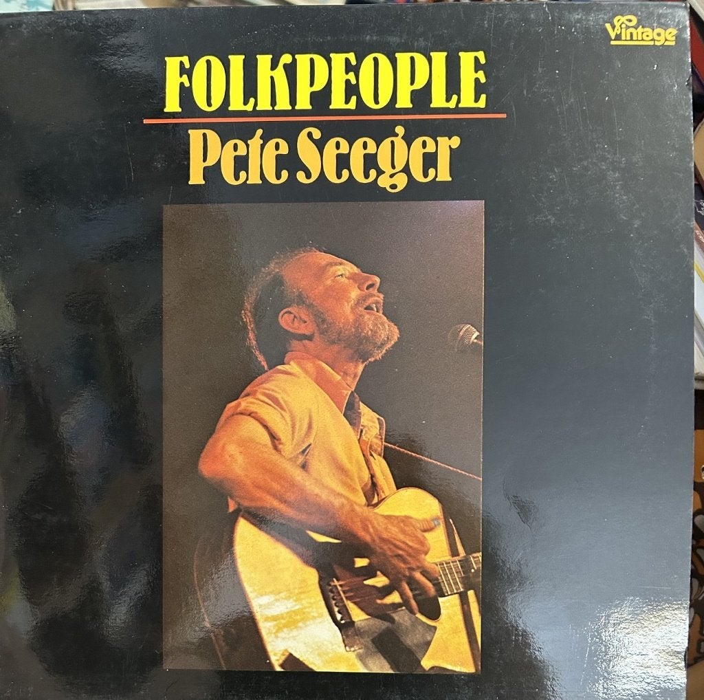 Pete Seeger: Folkpeople (lp), Ophalen of Verzenden, Gebruikt, 12 inch