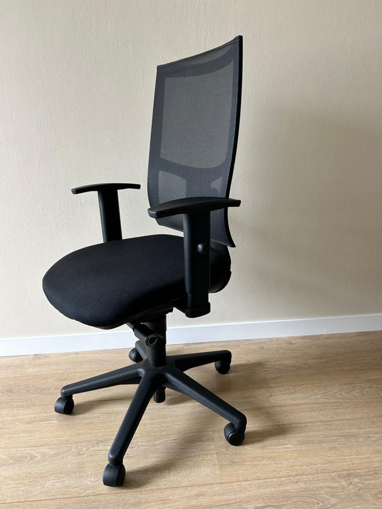 Sitland Bureaustoel - Ergonomisch en Comfortabel, Gebruikt, Zwart, Ophalen of Verzenden, Bureaustoel