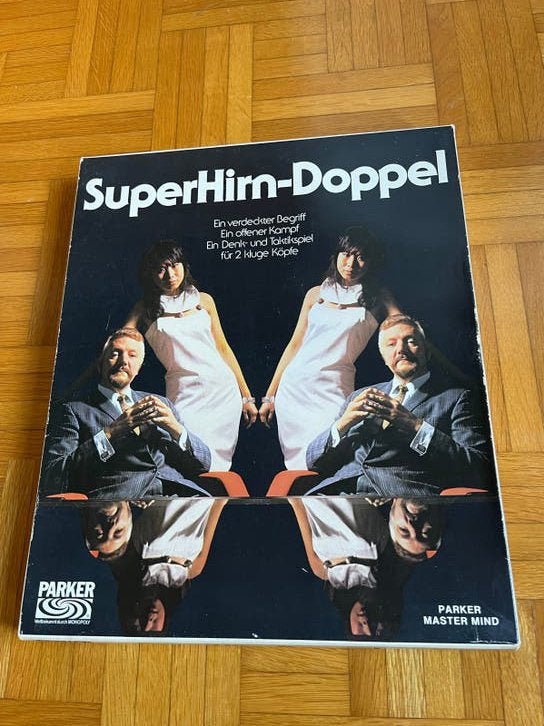 Mastermind SuperHirn-Doppel - Compleet bordspel, Een of twee spelers, Ophalen of Verzenden, Gebruikt